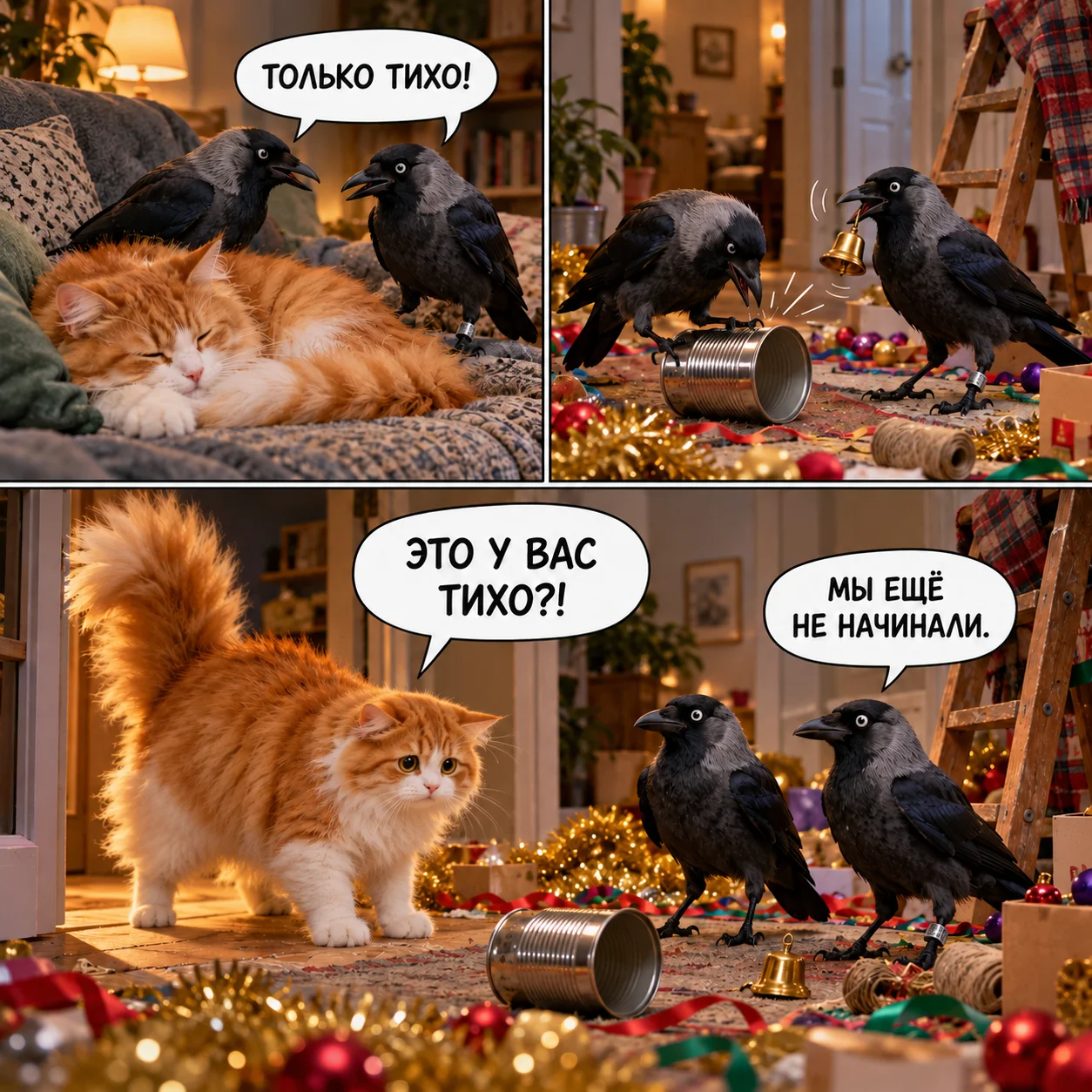 Только тихо!